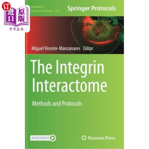海外直订The Integrin Interactome: Methods and Protocols 整合素交互组:方法和协议