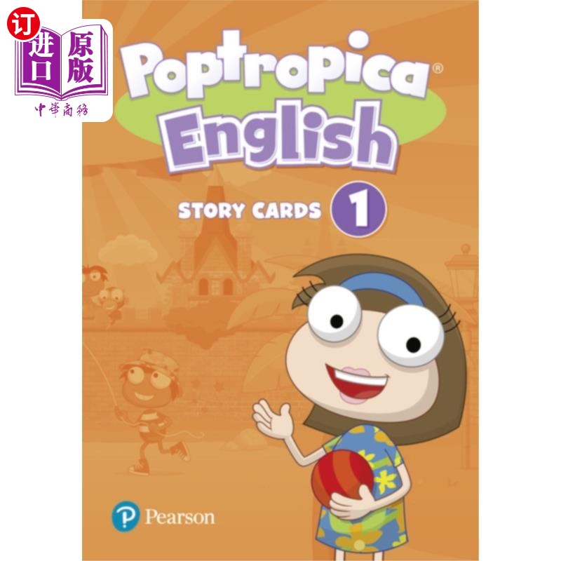 海外直订Poptropica English Level 1 Storycards Poptropica英语一级故事卡