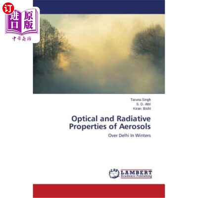 Optical and Radiative Properties of Aerosols 气溶胶的光学和辐射特性【中商原版】