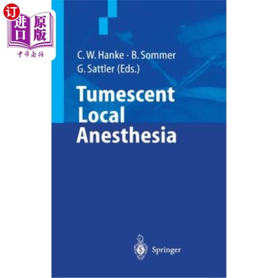 海外直订医药图书Tumescent Local Anesthesia 肿胀局部麻醉