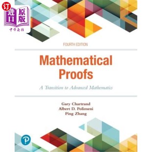 海外直订Mathematical Proofs: A Transition to Advanced Mathematics 数学证明:向高等数学的过渡