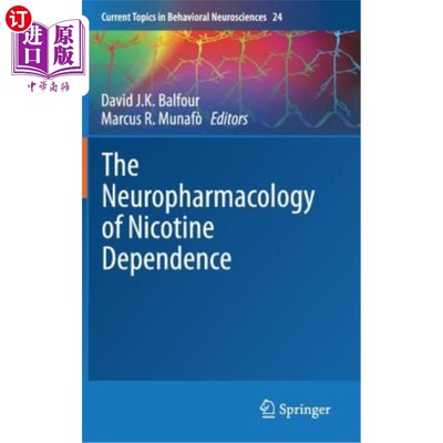 海外直订医药图书The Neuropharmacology of Nicotine Dependence 尼古丁依赖的神经药理学