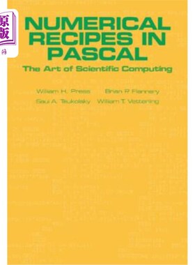 海外直订Numerical Recipes in Pascal (First Edition): The Art of Scientific Computing 帕斯卡数字配方（第一版）