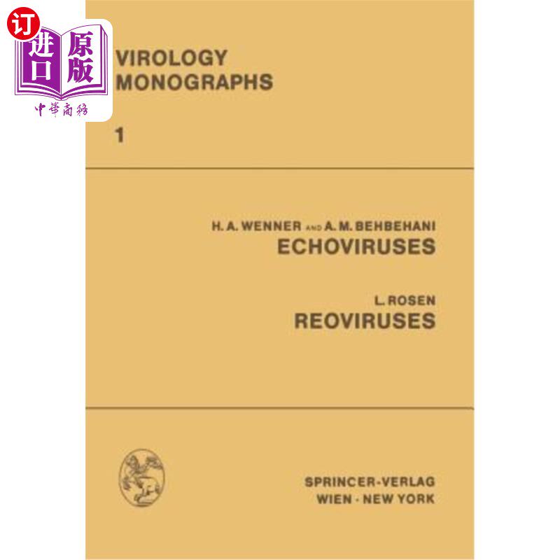 海外直订医药图书Echoviruses Reoviruses 呼肠孤病毒