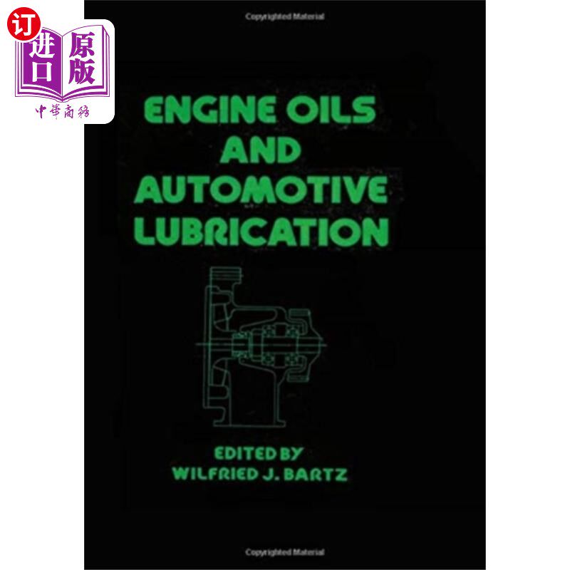 海外直订Engine Oils and Automotive Lubrication 发动机机油和汽车润滑