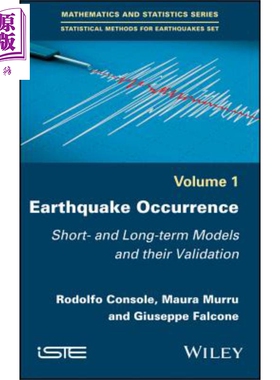现货 地震集群与其验证流行模式 Earthquake Occurrence Rodolfo Console【中商原版】