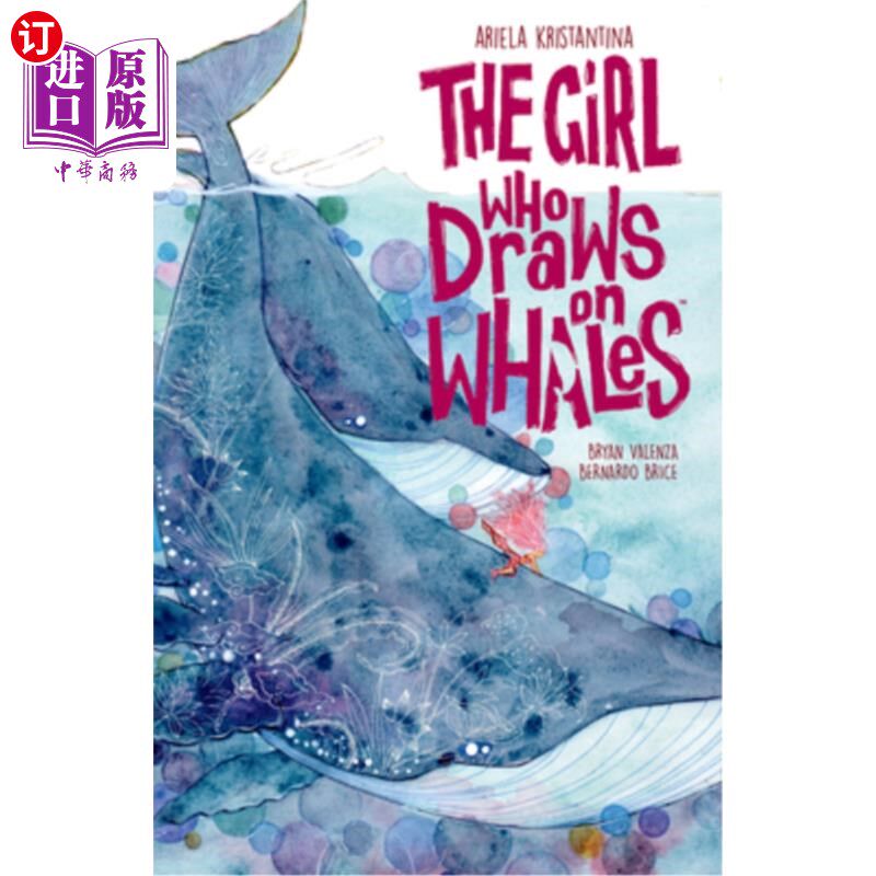 海外直订The Girl Who Draws on Whales 画鲸鱼的女孩
