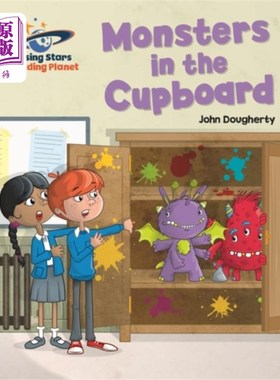 海外直订Reading Planet - Monsters in the Cupboard - Orange: Galaxy 阅读星球-橱柜里的怪物-橙色：银河系