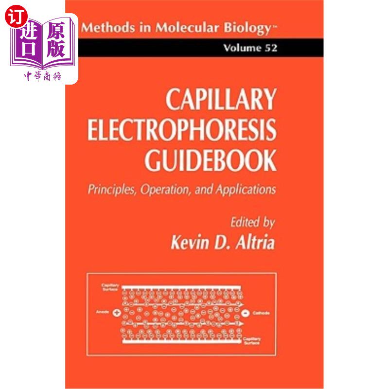 海外直订Capillary Electrophoresis Guidebook: Principles, Operation, and Applications 毛细管电泳指南：原理、操作和应用