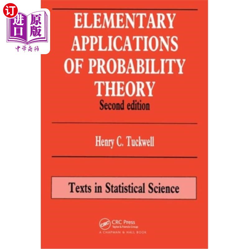 海外直订Elementary Applications of Probability Theory 概率论的初步应用