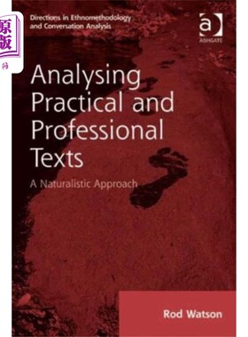 海外直订Analysing Practical and Professional Texts 分析实用和专业文本