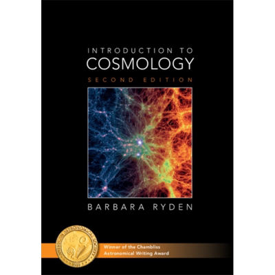 宇宙学导论 英文原版 Introduction to Cosmology Cambridge University 剑桥大学出版社 Barbara Ryden【中商原版】