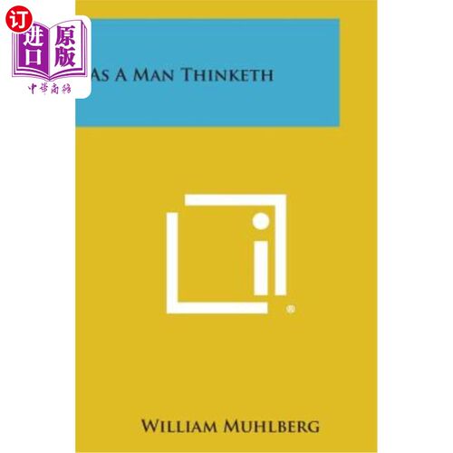 海外直订As a Man Thinketh 结果的法则