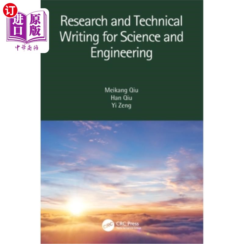 海外直订Research and Technical Writing for Science and Engineering 科学和工程的研究和技术写作