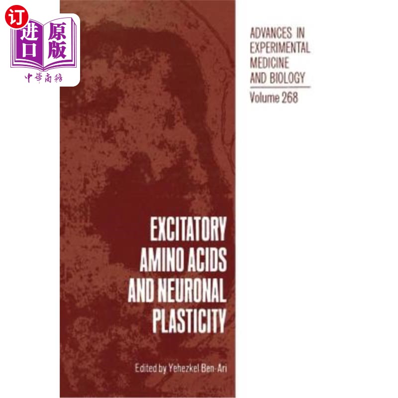 海外直订医药图书Excitatory Amino Acids and Neuronal Plasticity 兴奋性氨基酸与神经元可塑性