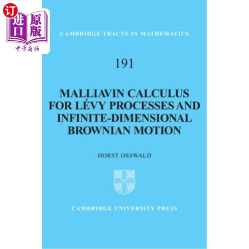 海外直订Malliavin Calculus for Lévy Processes and Infinite-Dimensional Brownian Motion L_vy过程的Malliavin微