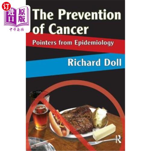 海外直订医药图书The Prevention of Cancer: Pointers from Epidemiology 癌症的预防:来自流行病学的建议