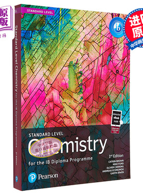 Pearson Chemistry for the IB Diploma Programme Standard Level 培生IBDP国际文凭化学初阶课程课本含电子书【中商原版】