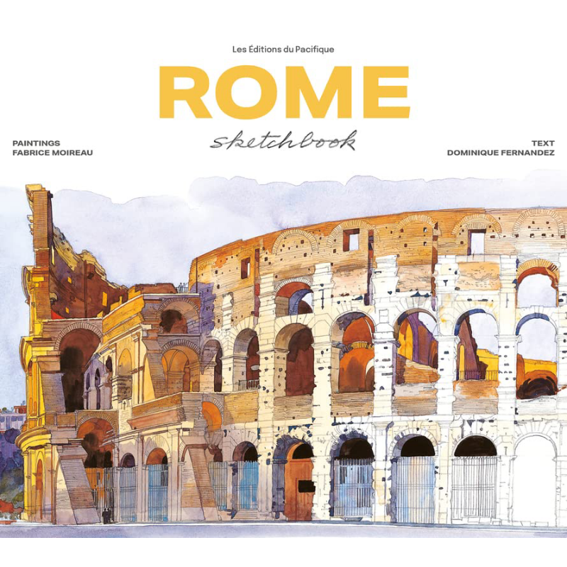 【水彩写生本系列】Rome sketchbook 进口艺术 罗马水彩写生本新版 素描写生速写本画册画集【中商原版】
