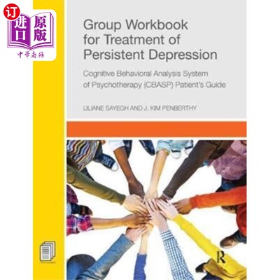 海外直订医药图书Group Workbook for Treatment of Persistent Depre... 治疗持续性抑郁症的小组工作手册