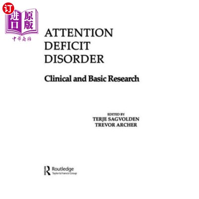 海外直订Attention Deficit Disorder 注意缺陷障碍