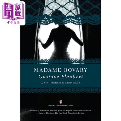 预售 福楼拜 包法利夫人 企鹅经典豪华版 Madame Bovary Penguin Classics Deluxe Ed 英文原版 Gustave Flaubert【中商原版】