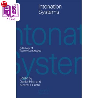 海外直订Intonation Systems: A Survey of Twenty Languages 语调系统：20种语言综述