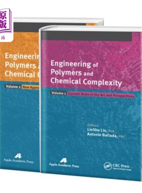 海外直订Engineering of Polymers and Chemical Complexity, Two-Volume Set 聚合物工程和化学复杂性，两卷集