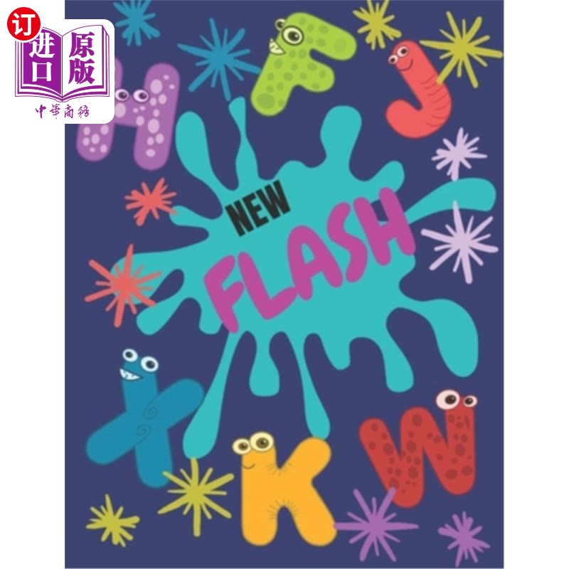 海外直订New Flash: ACTIVITY BOOK FOR KIDS.coloring page, Games travelling,新Flash：儿童活动手册。彩页，游戏旅行，-封面