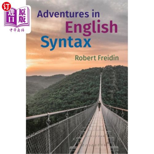 海外直订Adventures in English Syntax 英语语法中的冒险
