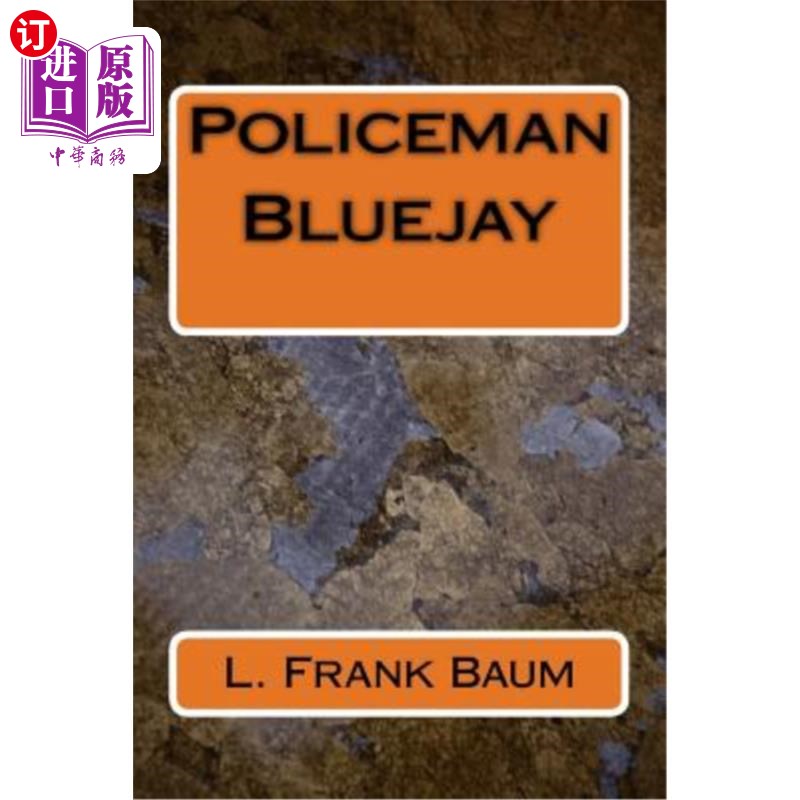 海外直订Policeman Bluejay 警察冠蓝鸦