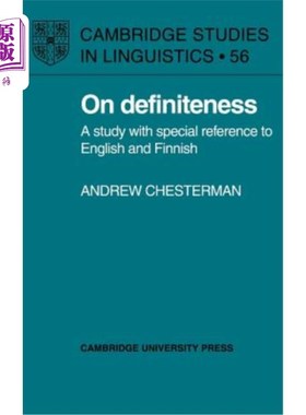 海外直订On Definiteness 论确定性