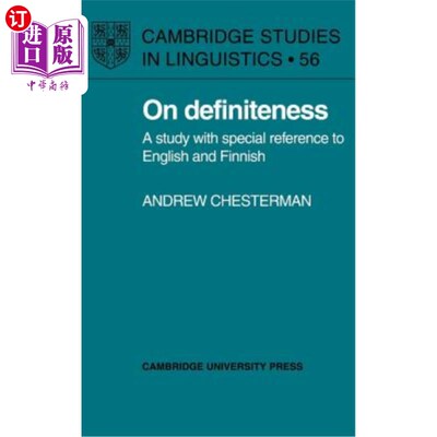海外直订On Definiteness 论确定性