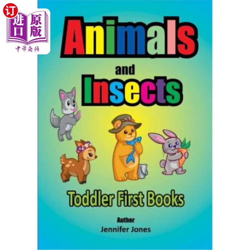 海外直订Toddler First Books: Animals and Insects 幼儿读物：动物和昆虫