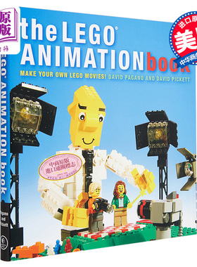 【中商原版】乐高动画书：制作你自己的乐高电影！英文原版 Lego Animation Book David Pagano No Starch Press