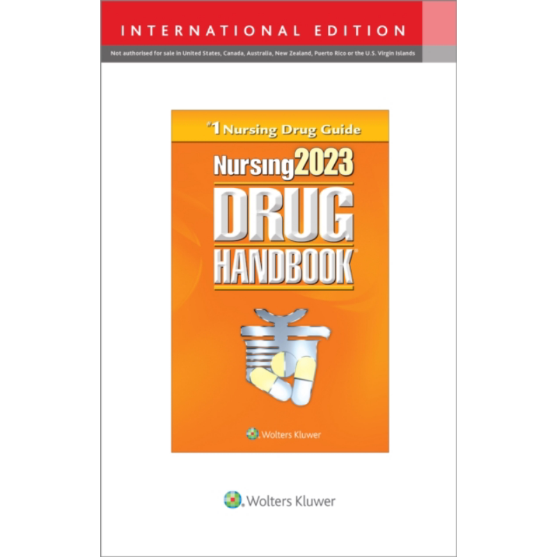 现货 护理学药品手册 2023版 国际版 第43版 英文原版 Nursing2023 Drug Handbook 【中商原版】