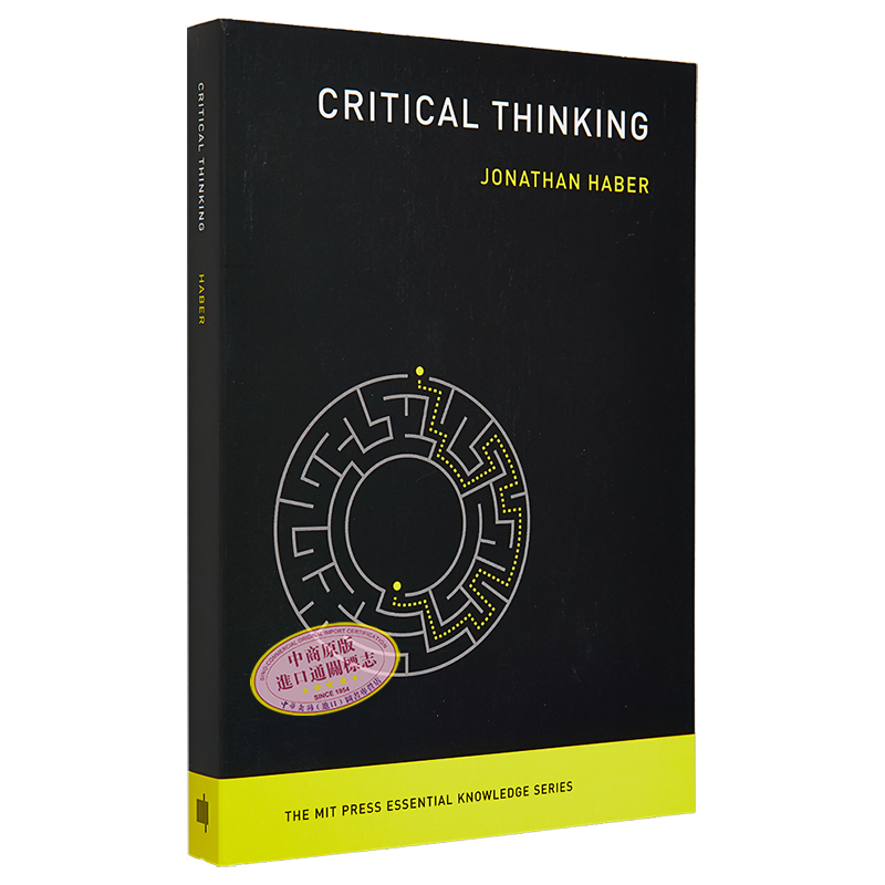 批判性思维 Critical Thinking 英文原版 Jonathan Haber 专业心理学 批判性思维的历史 实践 教学 指南【中商原版】