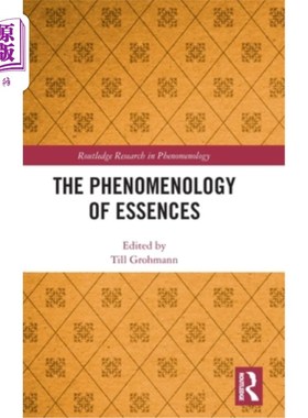 海外直订The Phenomenology of Essences 本质现象学