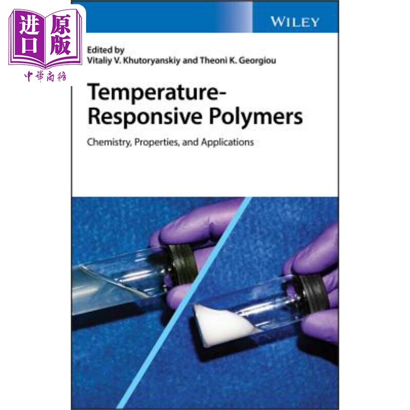 现货 耐温聚合物 化学 性质与应用 Temperature 英文原版 Vitaliy Khutoryanskiy 中商原版
