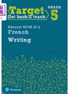 海外直订Target Grade 5 Writing Edexcel GCSE (9-1) French... 目标:五年级写excel GCSE(9-1)法语练习册