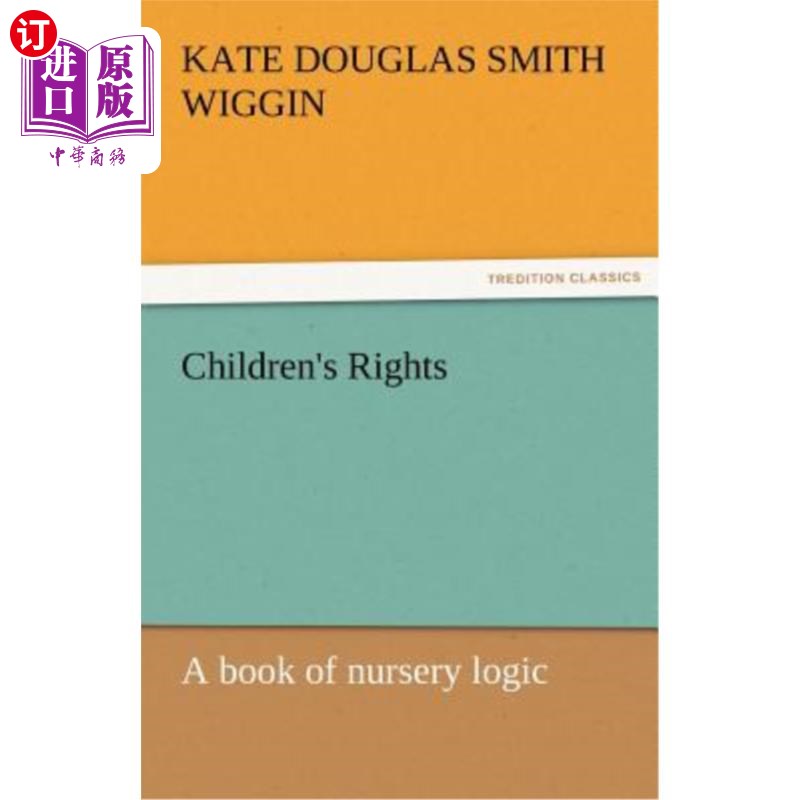 海外直订Children's Rights 儿童的权利