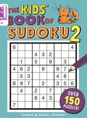 海外直订The Kids' Book of Sudoku 2 儿童数独书2