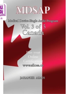 海外直订医药图书MDSAP Vol.3 of 5 Canada: ISO 13485:2016 for All Employees and Employers MDSAP Vol.3 of