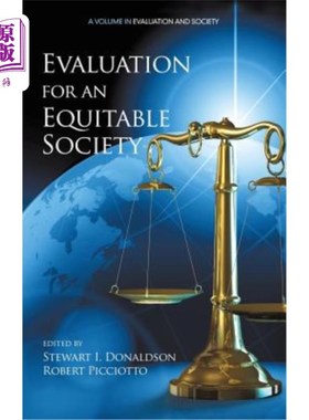 海外直订Evaluation for an Equitable Society 公平社会评价