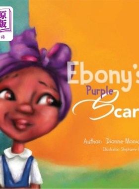 海外直订Ebony's Purple Scarf 乌木的紫色的围巾