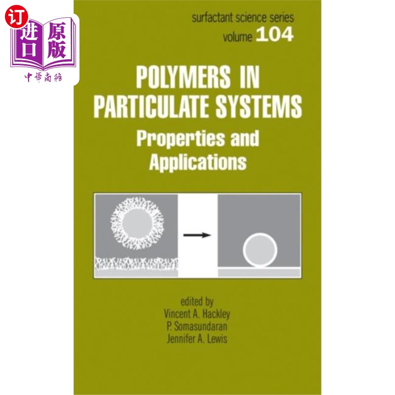 海外直订Polymers in Particulate Systems 微粒系统中的聚合物