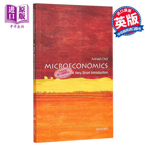 Microeconomics: A Very Short Introduction 英文原版 牛津通识系列：微观经济学 Avinash K. Dixit【中商原版】