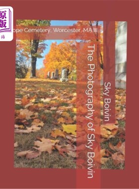 海外直订The Photography of Sky Boivin: Hope Cemetery, Worcester, MA III 天空博文摄影：希望公墓，伍斯特，马三世