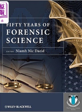 现货 法医科学50年 Fifty Years of Forensic Science 英文原版 Dr. Niamh Nic Daeid 中商原版