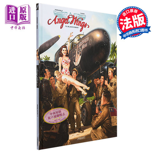 法漫 天使之翼 卷2 银翼公爵作者新作 法国航空题材漫画家 Angel Wings Tome 2 法文原版 Romain Hugault【中商原版】